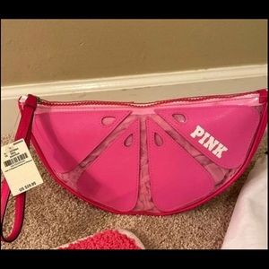 Victoria’s Secret Pink Grapefruit Wristlet